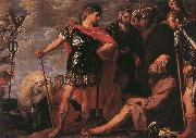 CRAYER, Gaspard de Alexander and Diogenes fdgh painting